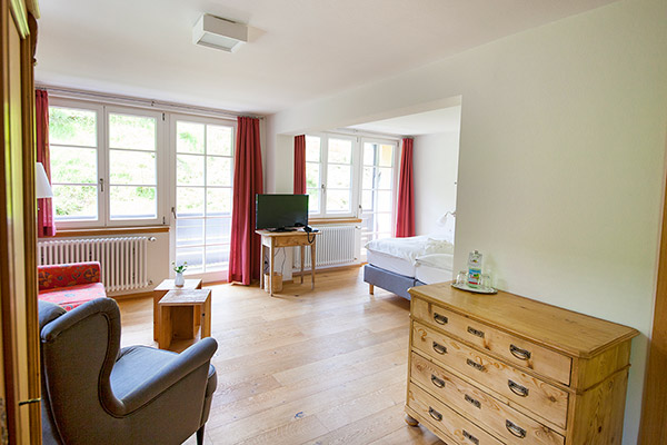 Landhaus Doppelzimmer mit Balkon