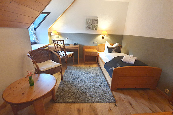 Einzelzimmer ohne Balkon