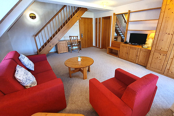 Familien-Maisonette-Zimmer mit Balkon