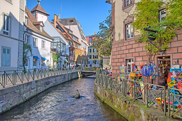 Historische Altstadt von Freiburg